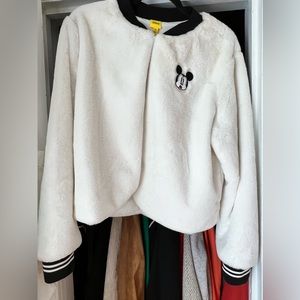 Mickey Mouse Teddy Jacket- Size XL